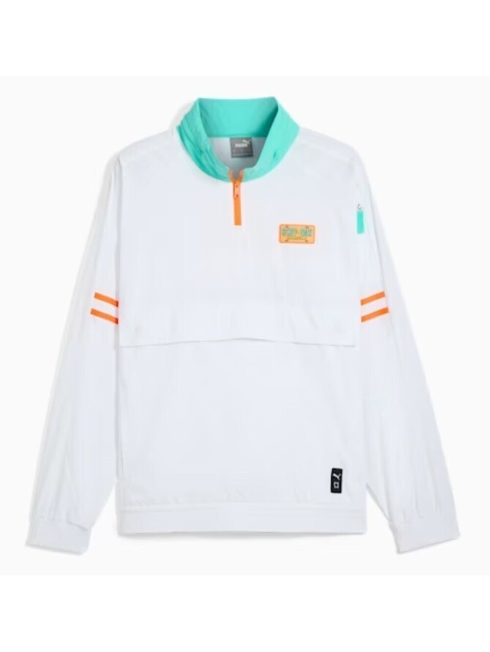Scooby-Doo X PUMA $150 1/4 Zip Windbreaker Packaway Hood Jacket Men's XL